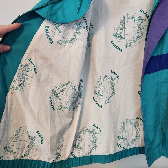 Vintage Protocol Bahamas Colour Block Jacket - Picture 4 of 9